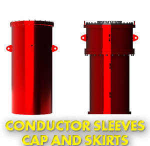 Sleeve and Cap-Skirts for hydraulic hammers